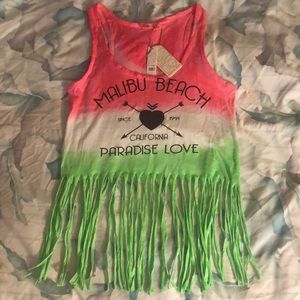 Beach tank top